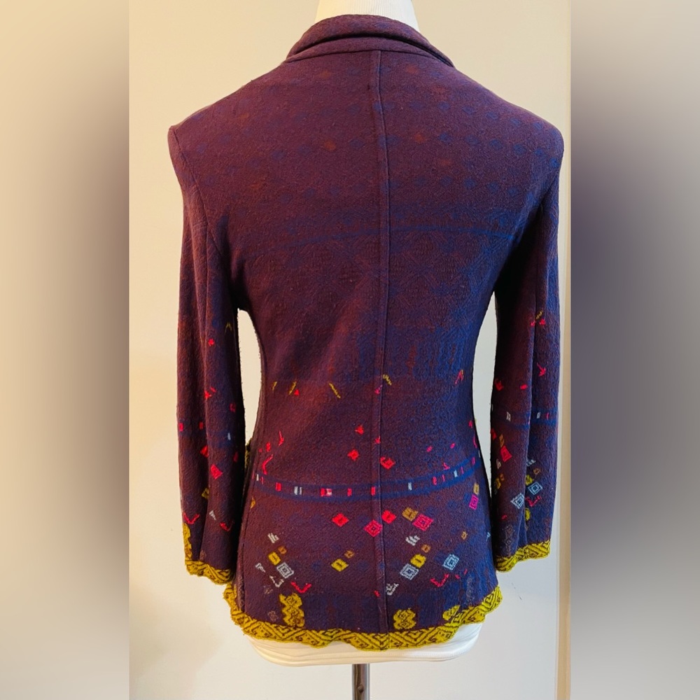 Catherine Andre Button Front Jacket Size Medium F… - image 6